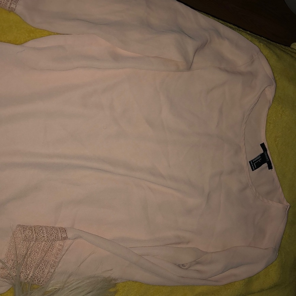 Pink Chiffon Top